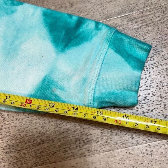 Boden Arabella Eyelet Ombré Tie-dyed Crewneck Pullover Sweatshirt, Women’s Small - Picture 6 of 13